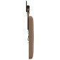 vidaXL Κεφαλάρι κρεβατιού κρεμαστό Καπουτσίνο Τεχνητό Δέρμα