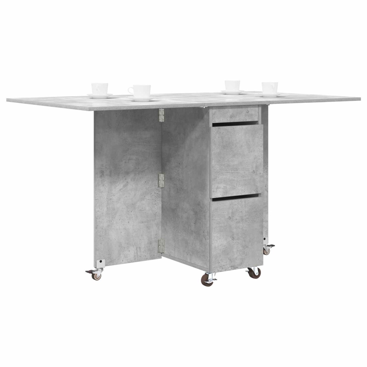 vidaXL Τραπέζι φαγητού 140 x 80 x 77 cm Επεξεργασμένο Ξύλο Ορθογώνιος
