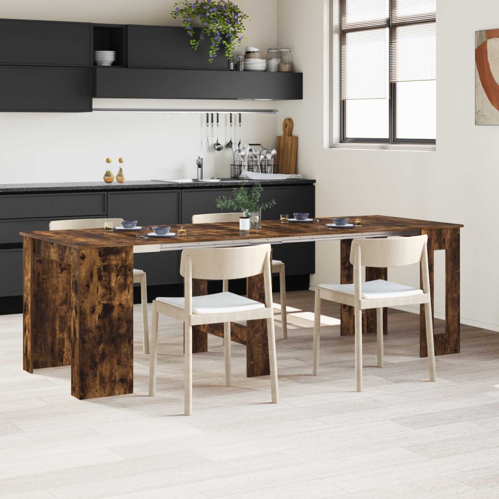 vidaXL Τραπέζι φαγητού 240 x 85 x 75 εκ Επεξεργασμένο Ξύλο