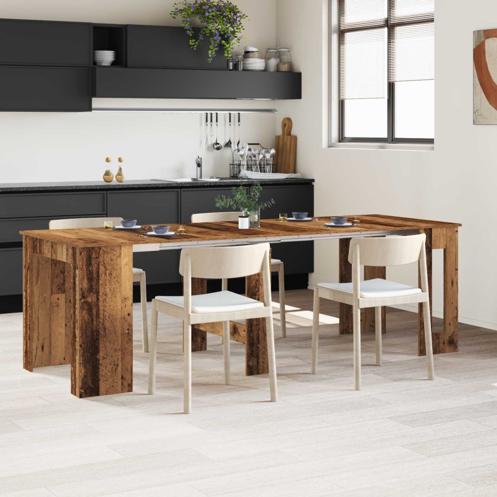 vidaXL Τραπέζι φαγητού 240 x 85 x 75 εκ Επεξεργασμένο Ξύλο