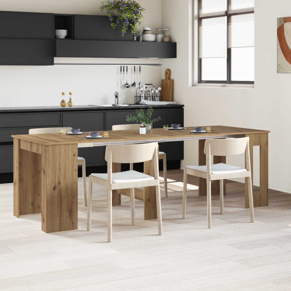 vidaXL Τραπέζι φαγητού 240 x 85 x 75 εκ Επεξεργασμένο Ξύλο Ορθογώνιος