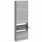 vidaXL Παπουτσοθήκη Γκρι Sonoma 59x17x169 εκ. από Επεξεργασμένο Ξύλο