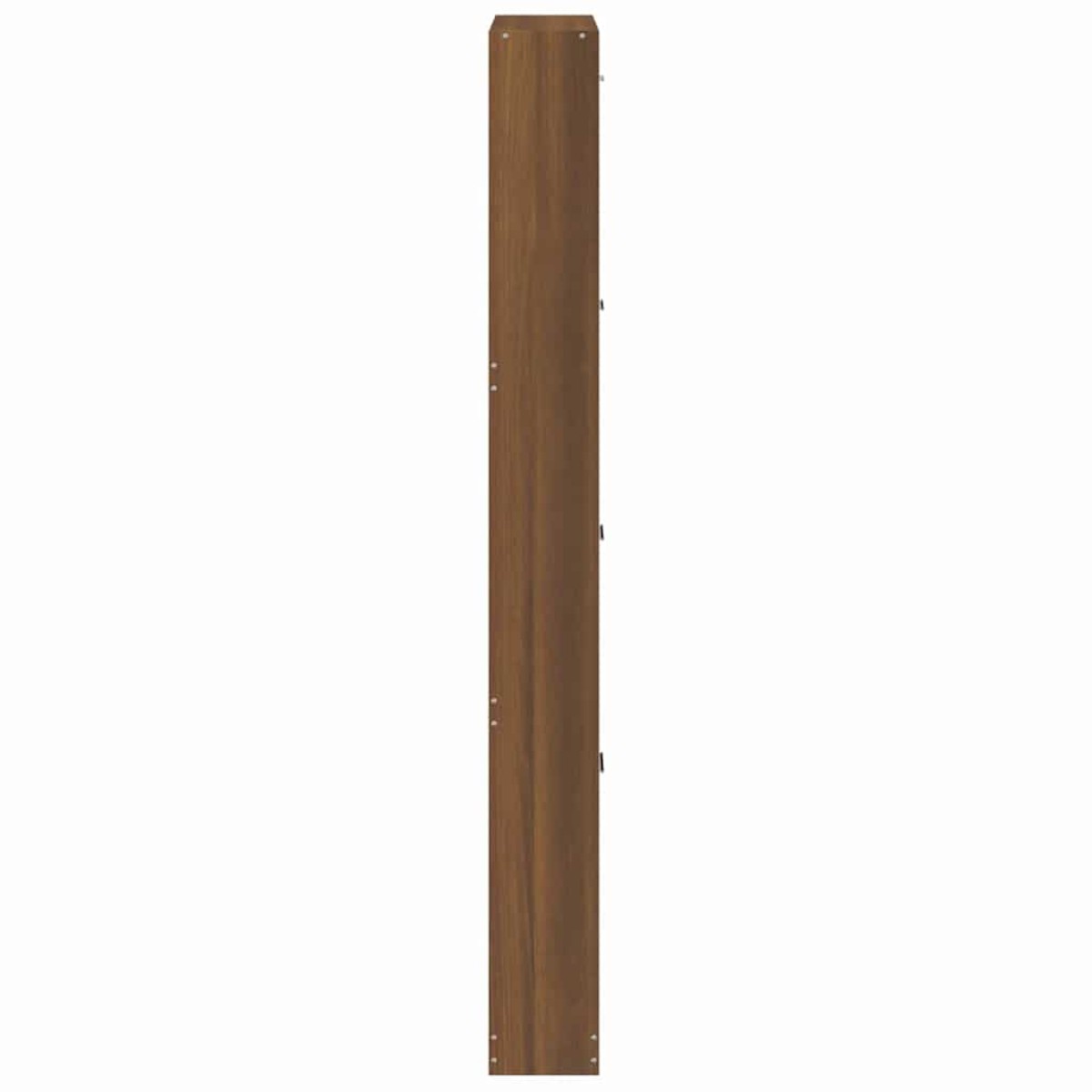 vidaXL Παπουτσοθήκη Καφέ Δρυς 59x17x150 εκ. από Επεξεργασμένο Ξύλο