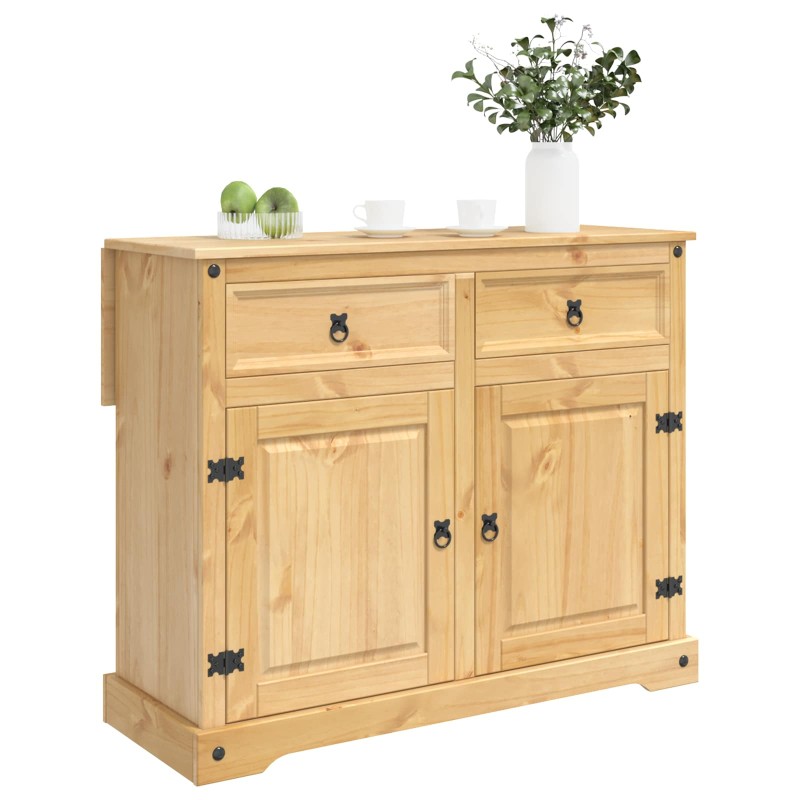 vidaXL Σετ Νησίδας Κουζίνας 2 τμχ. Κερί Μέλι 112 x 70 x 91,5 εκ