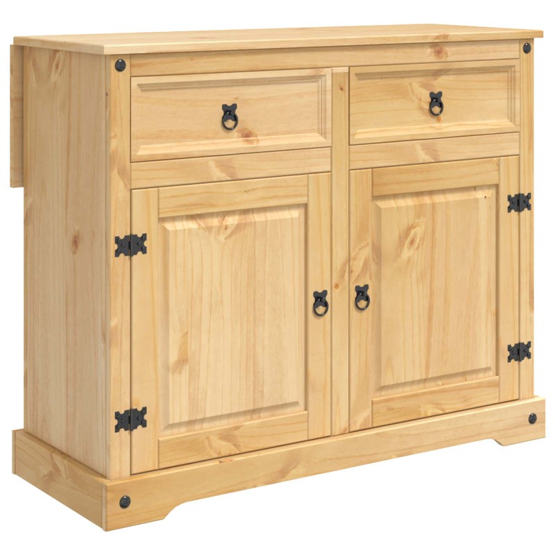 vidaXL Σετ Νησίδας Κουζίνας 2 τμχ. Κερί Μέλι 112 x 70 x 91,5 εκ