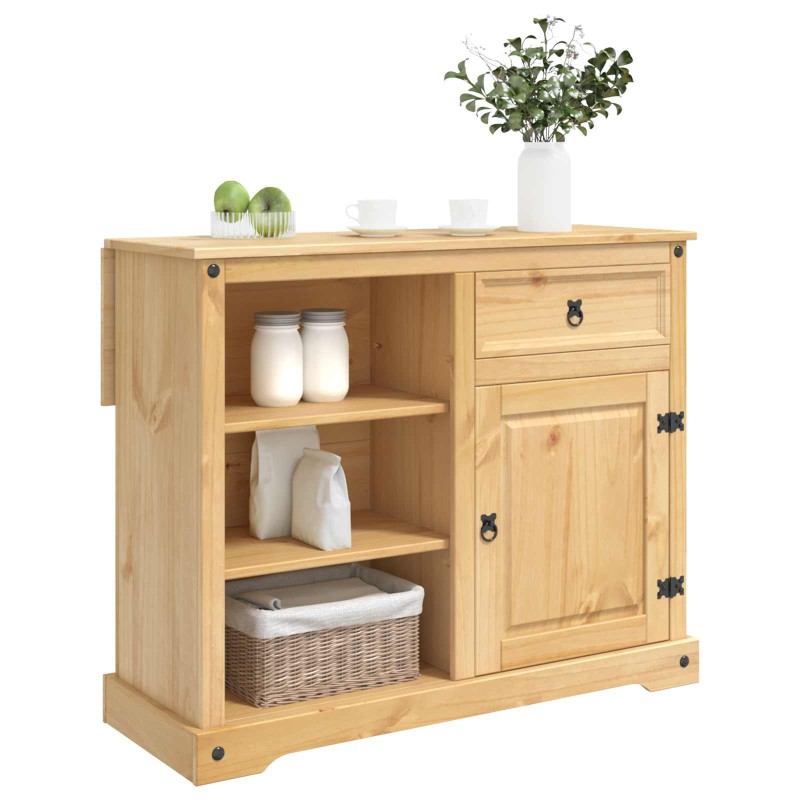 vidaXL Σετ Νησίδας Κουζίνας 2 τμχ. Κερί Μέλι 112 x 70 x 91,5 εκ