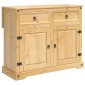 vidaXL Σετ Νησίδας Κουζίνας 3 τμχ. CORONA Κερί Μέλι 112 x 70 x 91,5 εκ