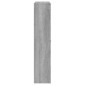 vidaXL Παπουτσοθήκη Γκρι Sonoma 59x17x81 εκ. από Επεξεργασμένο Ξύλο