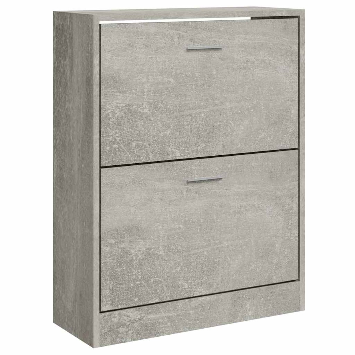 vidaXL Παπουτσοθήκη Γκρι Σκυροδέματος 63x24x81 εκ. Επεξεργασμένο Ξύλο