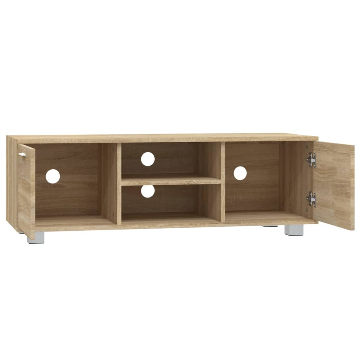 vidaXL Έπιπλο Τηλεόρασης Sonoma Δρυς 120x40,5x35εκ. Επεξεργασμένο Ξύλο