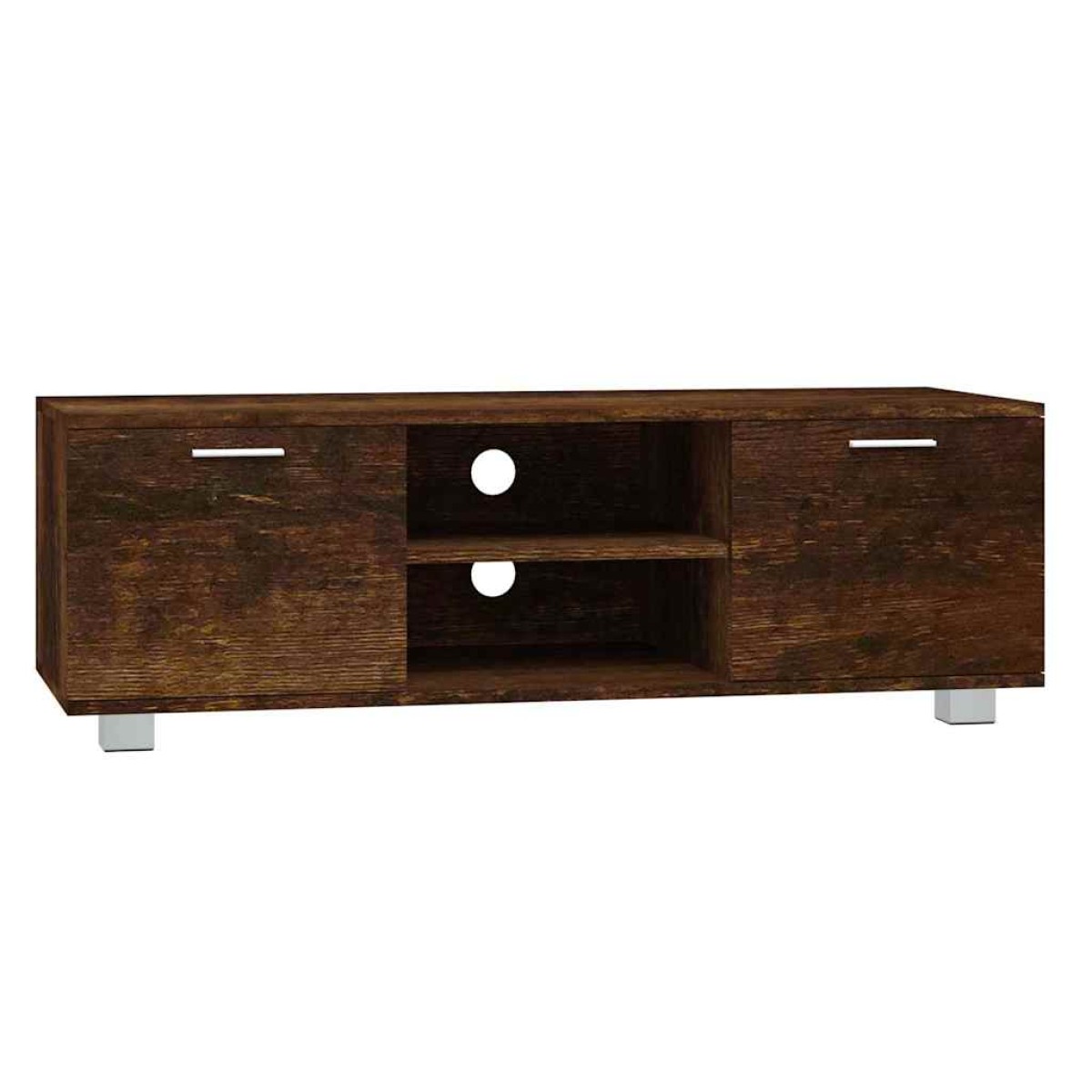 vidaXL Έπιπλο Τηλεόρασης Καπνιστή Δρυς 120x40,5x35 εκ. Επεξ. Ξύλο