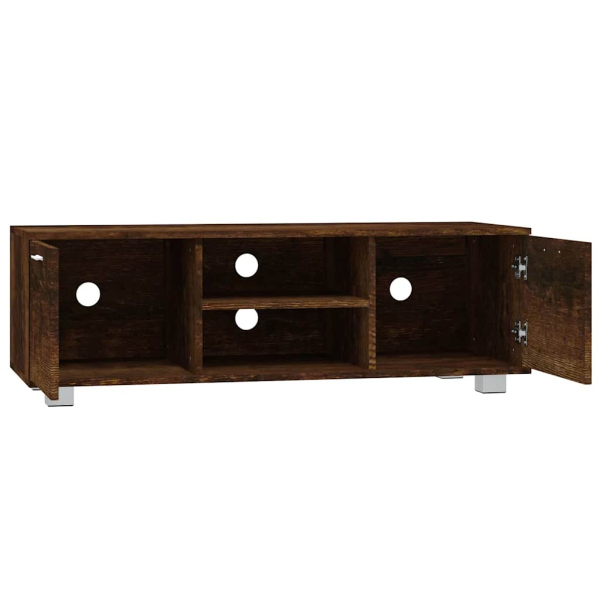 vidaXL Έπιπλο Τηλεόρασης Καπνιστή Δρυς 120x40,5x35 εκ. Επεξ. Ξύλο