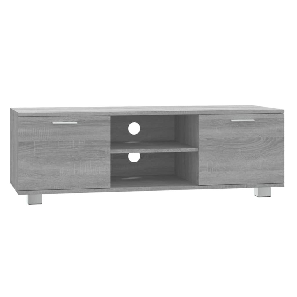 vidaXL Έπιπλο Τηλεόρασης Γκρι Sonoma 120x40,5x35 εκ. από Επεξεργ. Ξύλο