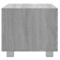 vidaXL Έπιπλο Τηλεόρασης Γκρι Sonoma 120x40,5x35 εκ. από Επεξεργ. Ξύλο