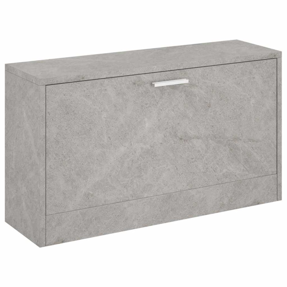 vidaXL Παπουτσοθήκη Γκρι Σκυρ. 80x24x45 εκ. από Επεξεργασμένο Ξύλο