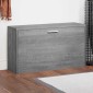 vidaXL Παπουτσοθήκη Γκρι Sonoma 80x24x45 εκ. από Επεξεργασμένο Ξύλο