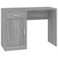 vidaXL Γραφείο με Συρτάρι & Ντουλάπι Γκρι Sonoma 100x40x73 εκ. Επ.Ξύλο