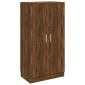 vidaXL Παπουτσοθήκη Καφέ Δρυς 55x35x108 εκ. από Τεχνητό Ξύλο