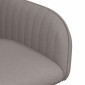 vidaXL Καρέκλες φαγητού 4 τμχ. Ύφασμα Taupe 56,5 x 50 x 87,5 εκ.