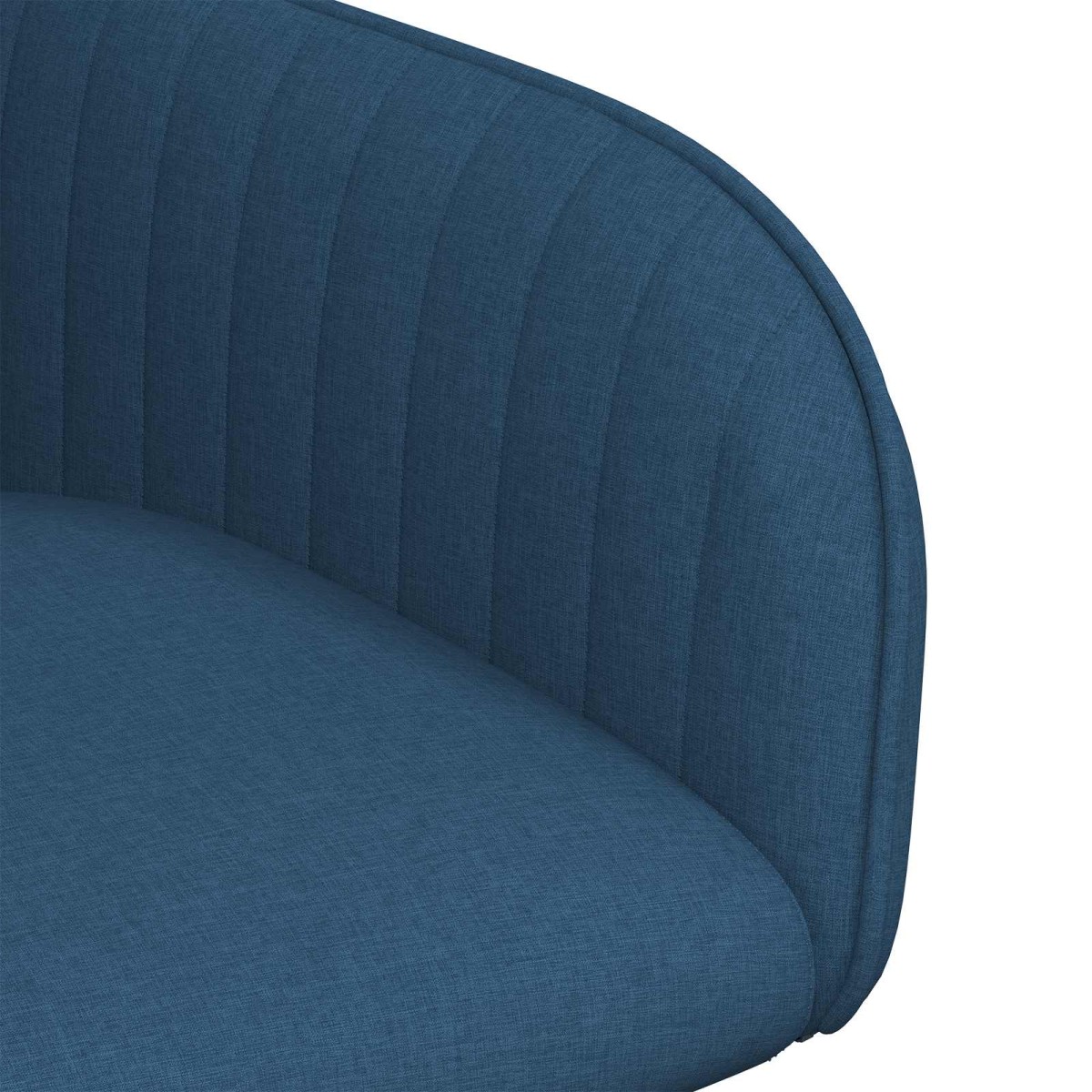 vidaXL Καρέκλες φαγητού 6 τμχ. Ύφασμα Μπλε 56,5 x 50 x 87,5 εκ.