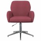 vidaXL Καρέκλες Γραφείου με Περιστροφή 2 τμχ. 54 x 58 x 90 εκ. Κόκκινο