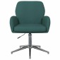 vidaXL Καρέκλες Γραφείου με Περιστροφή 2 τμχ. 54 x 58 x 90 εκ. Ύφασμα
