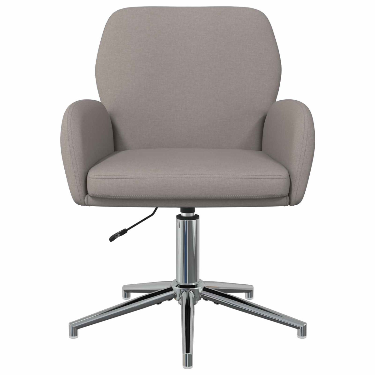 vidaXL Καρέκλες Γραφείου με Περιστροφή 2 τμχ. 54 x 58 x 90 εκ. Taupe