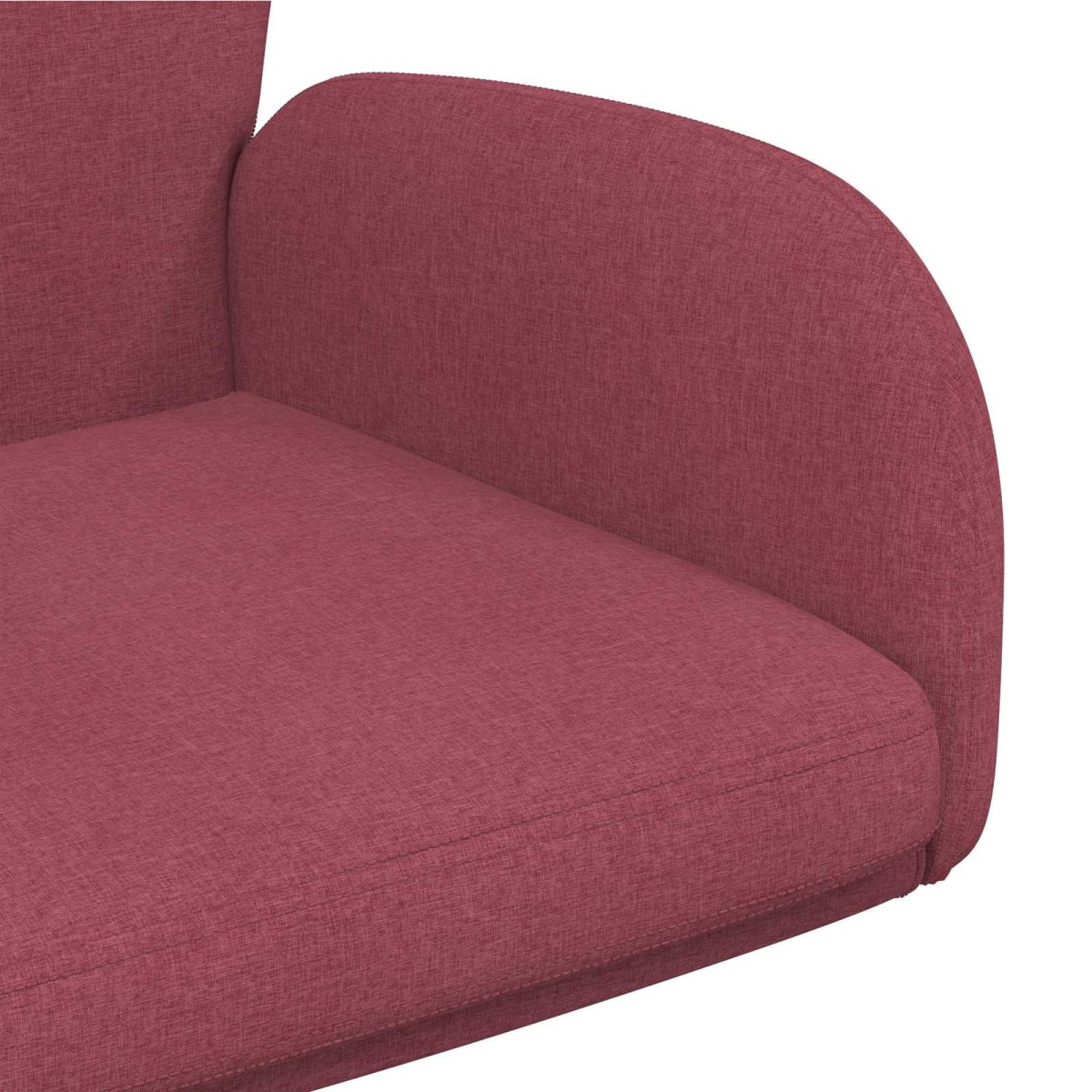 vidaXL Καρέκλες Γραφείου με Περιστροφή 4 τμχ. 54 x 58 x 90 εκ. Κόκκινο