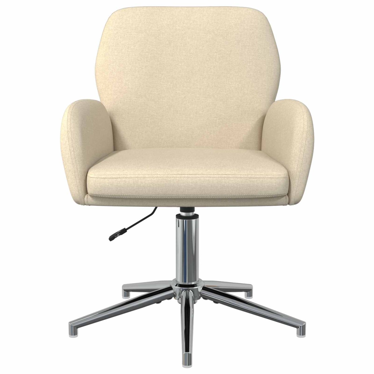 vidaXL Καρέκλες Γραφείου με Περιστροφή 4 τμχ. 54 x 58 x 90 εκ. Κρεμ