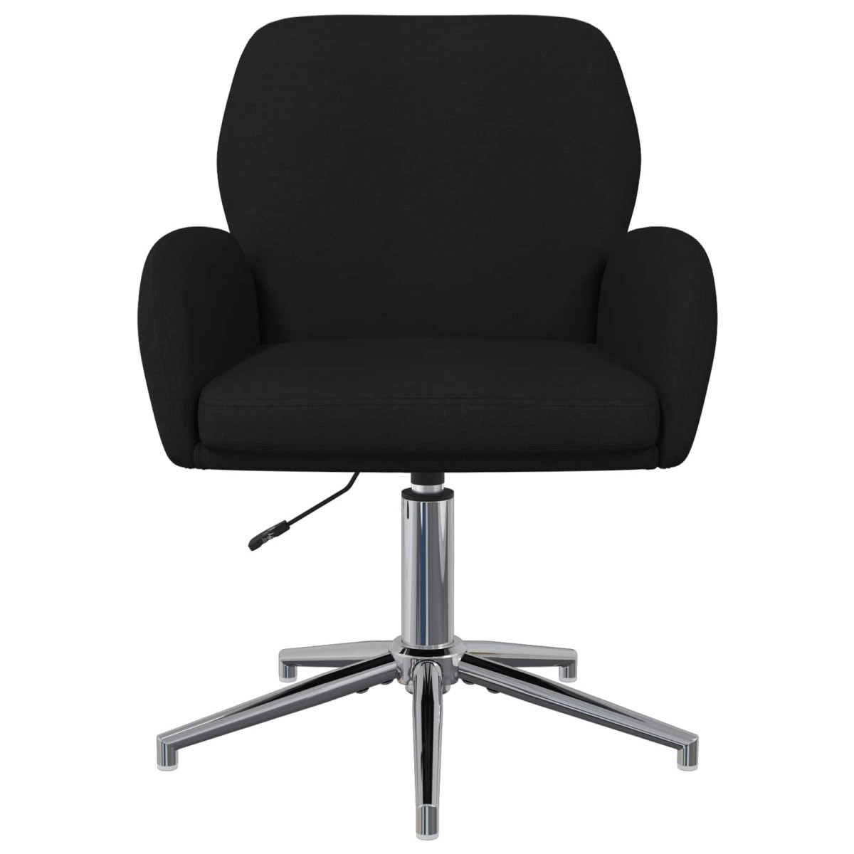 vidaXL Καρέκλες Γραφείου με Περιστροφή 6 τμχ. 54 x 58 x 90 εκ. Μαύρο