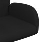 vidaXL Καρέκλες Γραφείου με Περιστροφή 6 τμχ. 54 x 58 x 90 εκ. Μαύρο