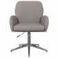 vidaXL Καρέκλες Γραφείου με Περιστροφή 6 τμχ. 54 x 58 x 90 εκ. Taupe