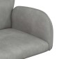 vidaXL Καρέκλες Γραφείου με Περιστροφή 2 τμχ. 54 x 55 x 90 εκ Βελούδο