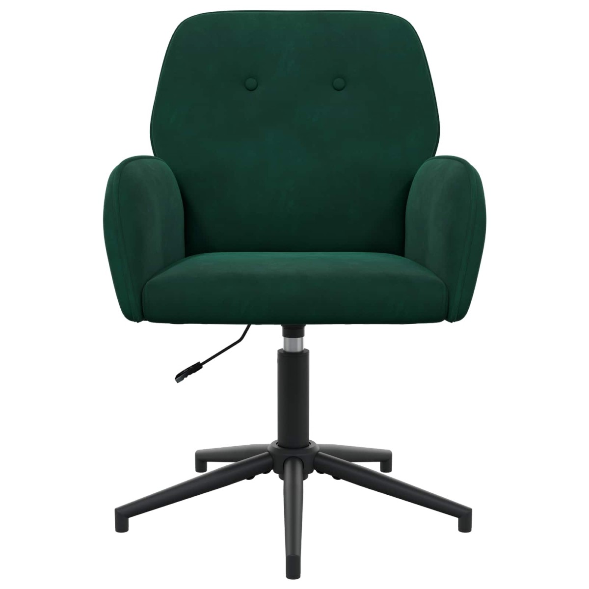 vidaXL Καρέκλες Γραφείου με Περιστροφή 2 τμχ. 54 x 55 x 90 εκ Βελούδο