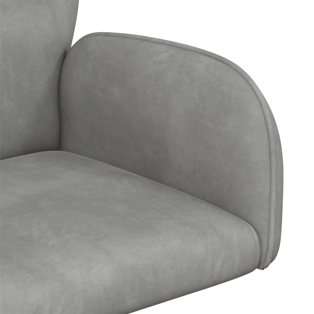 vidaXL Καρέκλες Γραφείου με Περιστροφή 4 τμχ. 54 x 55 x 90 εκ Βελούδο