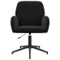 vidaXL Καρέκλες Γραφείου με Περιστροφή 4 τμχ. 54 x 55 x 90 εκ Μαύρο