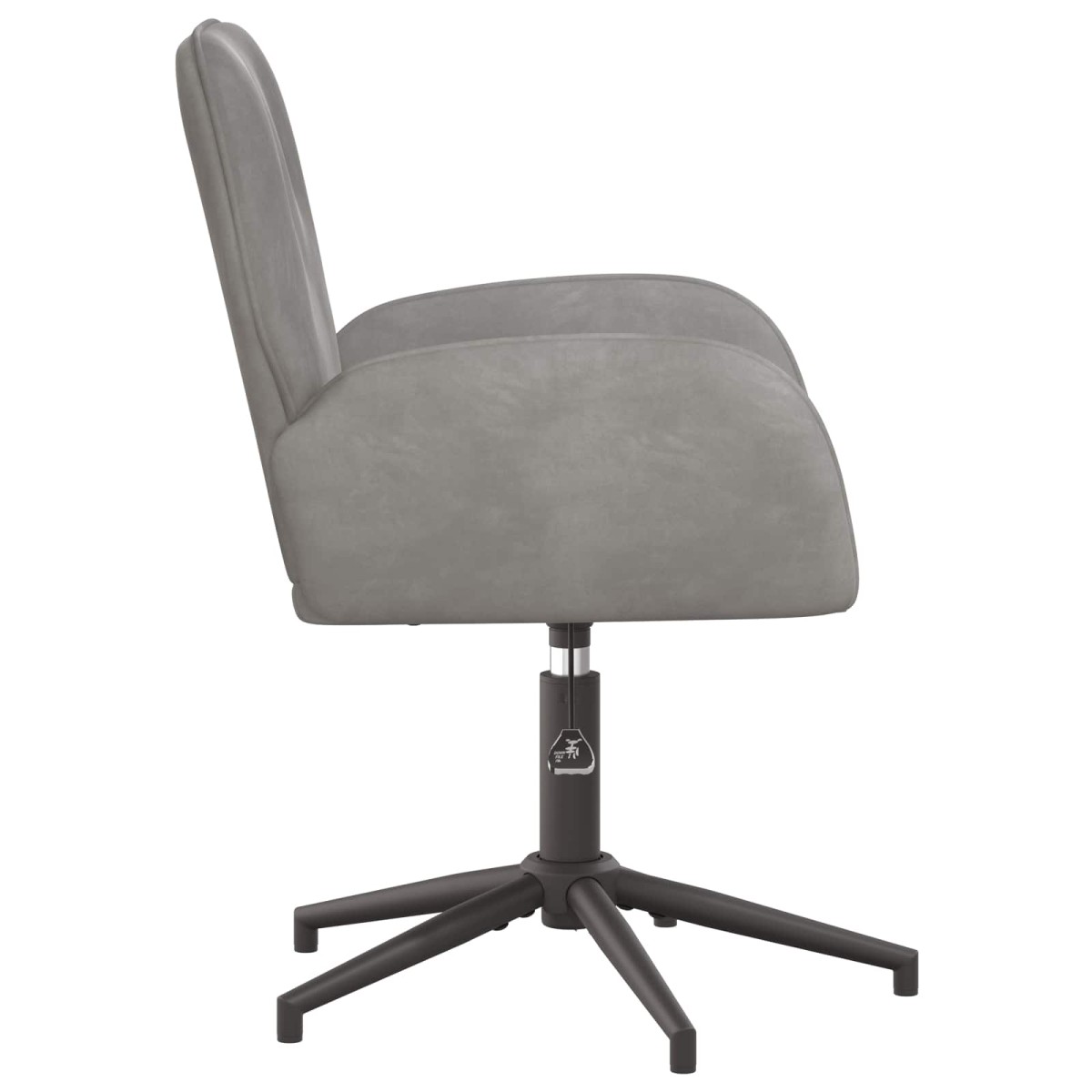 vidaXL Καρέκλες Γραφείου με Περιστροφή 6 τμχ. 54 x 55 x 90 εκ Βελούδο