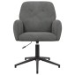 vidaXL Καρέκλες Γραφείου με Περιστροφή 6 τμχ. 54 x 55 x 90 εκ Βελούδο