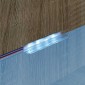 vidaXL Λωρίδα LED 12 τμχ. Μαύρο και Λευκό Χαλκός και Πλαστικό