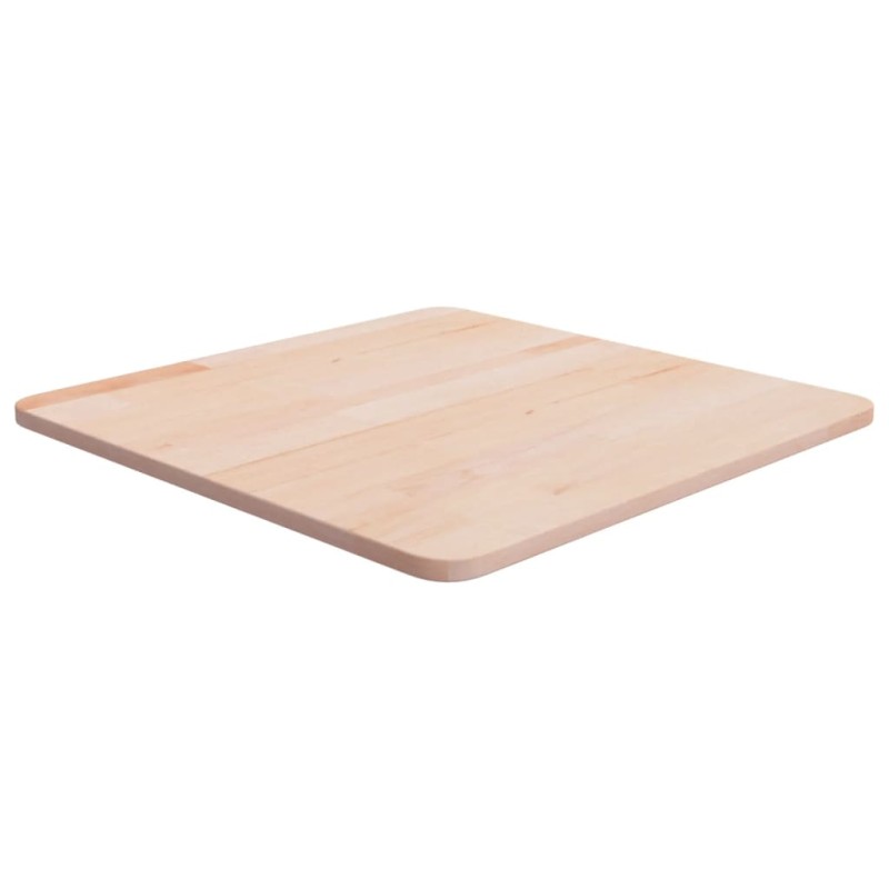 vidaXL Επιφάνεια Τραπεζιού Τετράγωνη 50x50x1,5 εκ. Μασίφ Ξύλο Δρυς