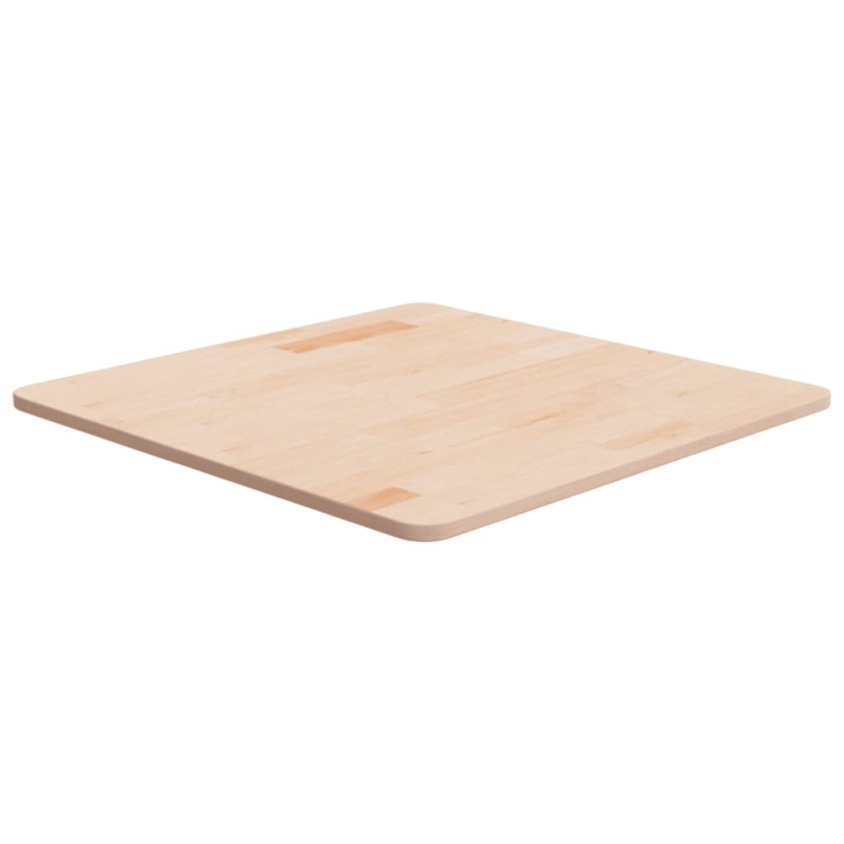 vidaXL Επιφάνεια Τραπεζιού Τετράγωνη 60 x 60 x 1,5 εκ. Μασίφ Ξύλο Δρυς