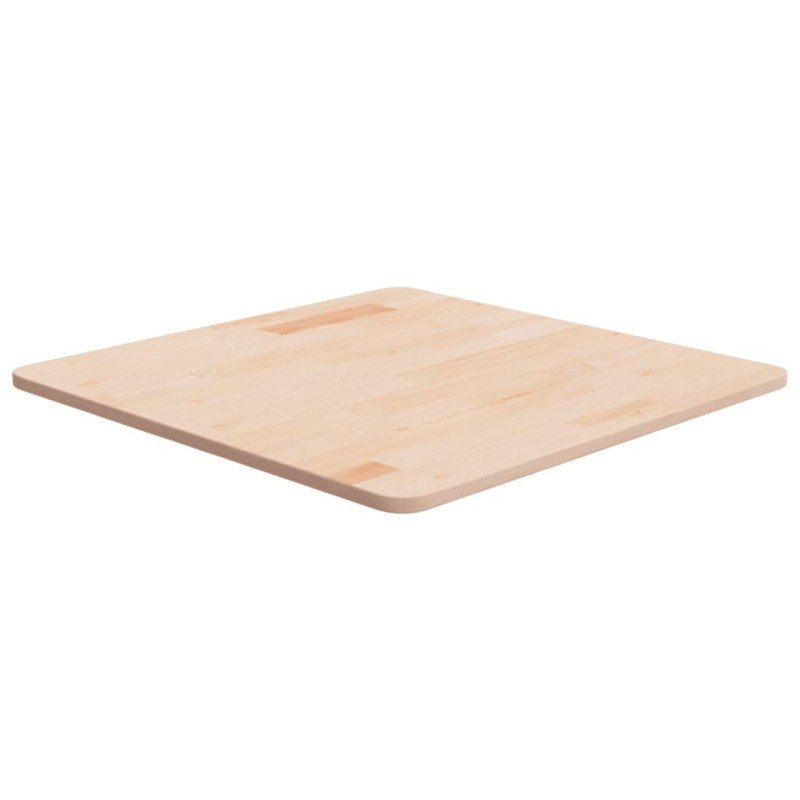 vidaXL Επιφάνεια Τραπεζιού Τετράγωνη 60 x 60 x 1,5 εκ. Μασίφ Ξύλο Δρυς