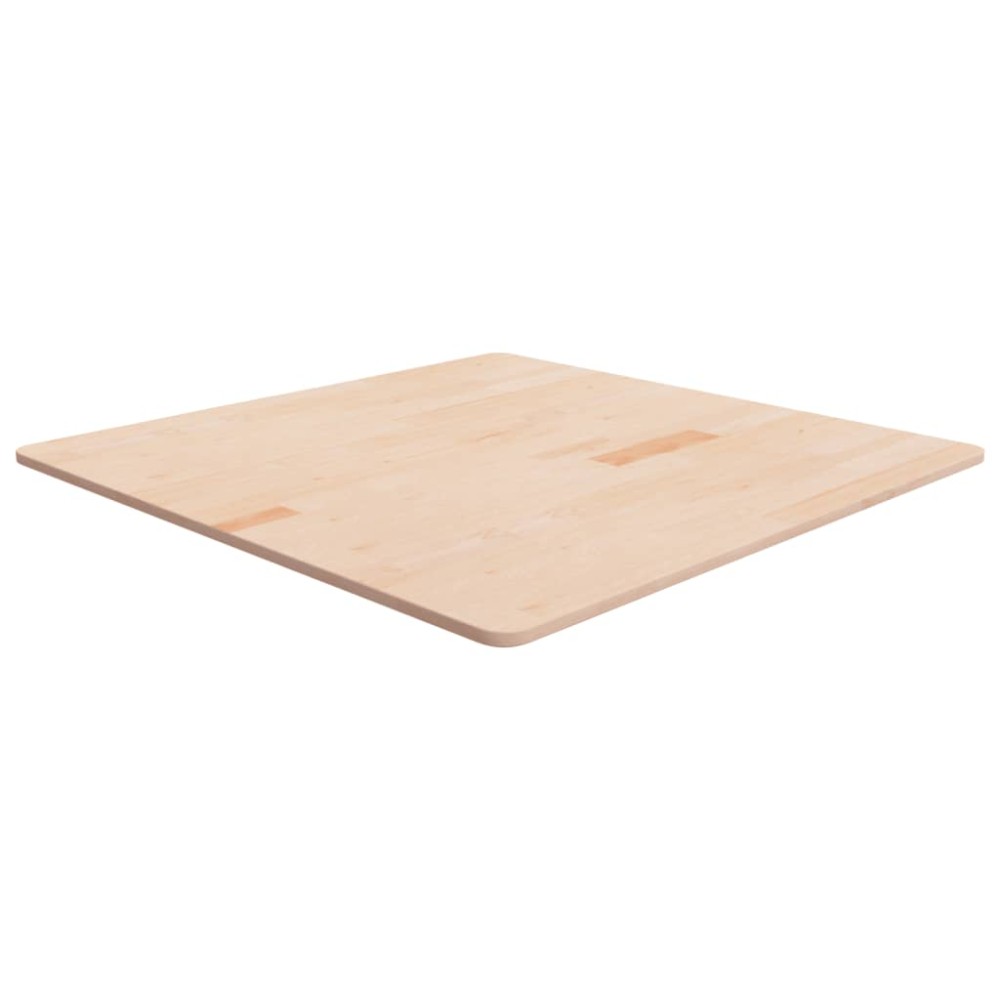 vidaXL Επιφάνεια Τραπεζιού Τετράγωνη 90x90x1,5 εκ. Μασίφ Ξύλο Δρυς