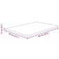 vidaXL Πάγκος Μπάνιου 60 x 40 x 1,5 εκ. Ακατέργαστο Μασίφ Ξύλο