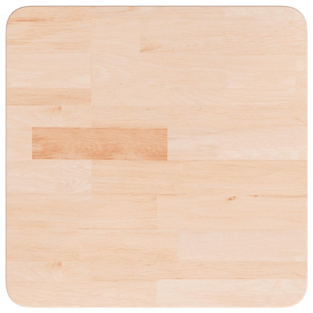 vidaXL Επιφάνεια Τραπεζιού Τετράγωνη 40x40x2,5 εκ. Μασίφ Ξύλο Δρυς