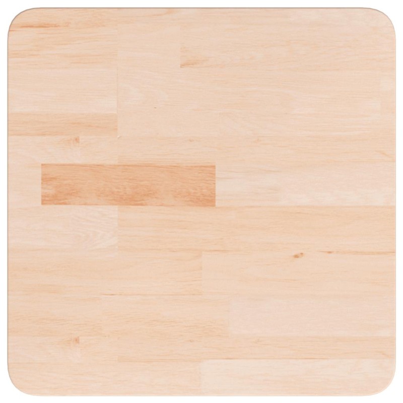 vidaXL Επιφάνεια Τραπεζιού Τετράγωνη 40x40x2,5 εκ. Μασίφ Ξύλο Δρυς