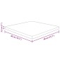 vidaXL Επιφάνεια Τραπεζιού Τετράγωνη 40x40x2,5 εκ. Μασίφ Ξύλο Δρυς