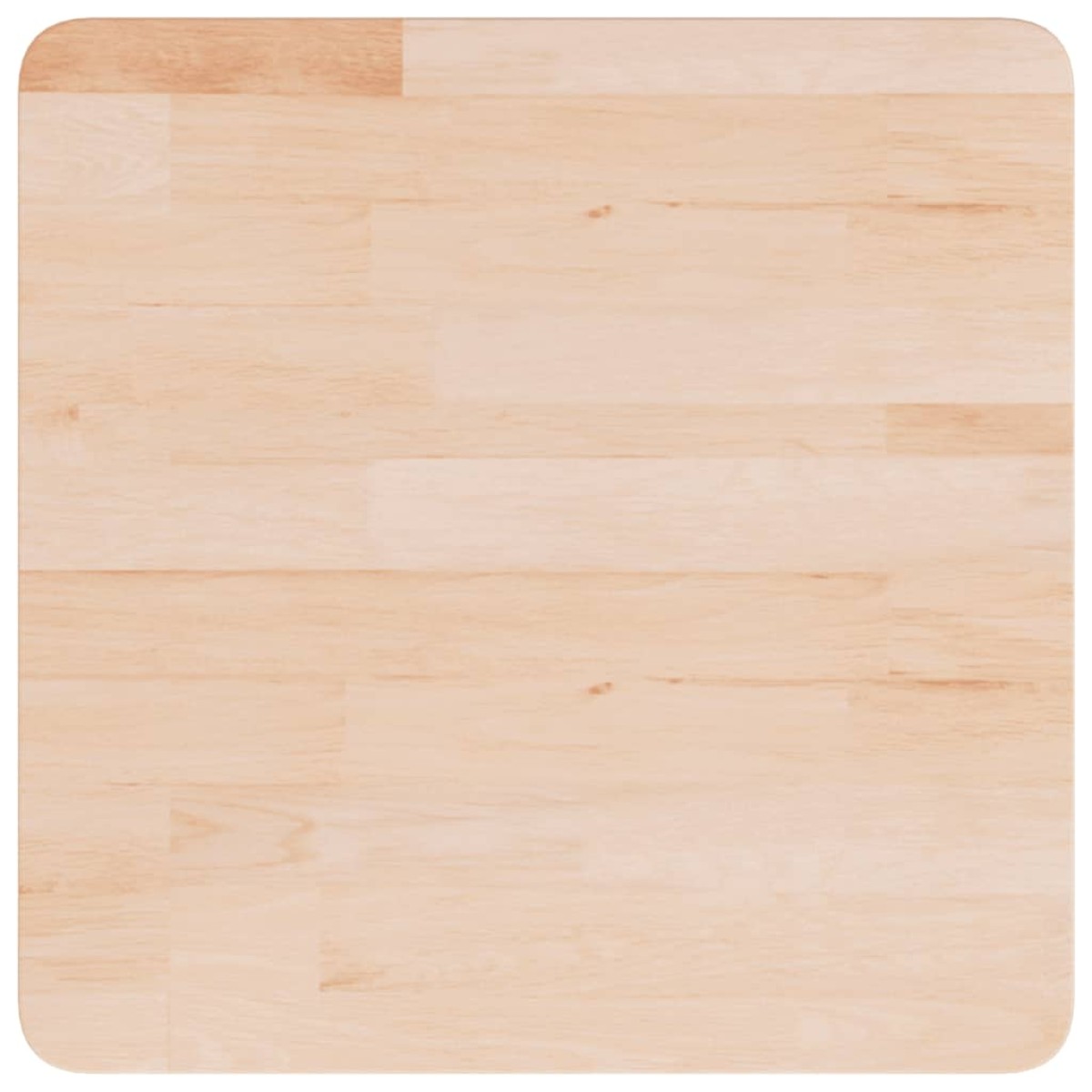 vidaXL Επιφάνεια Τραπεζιού Τετράγωνη 50x50x2,5 εκ. Μασίφ Ξύλο Δρυς