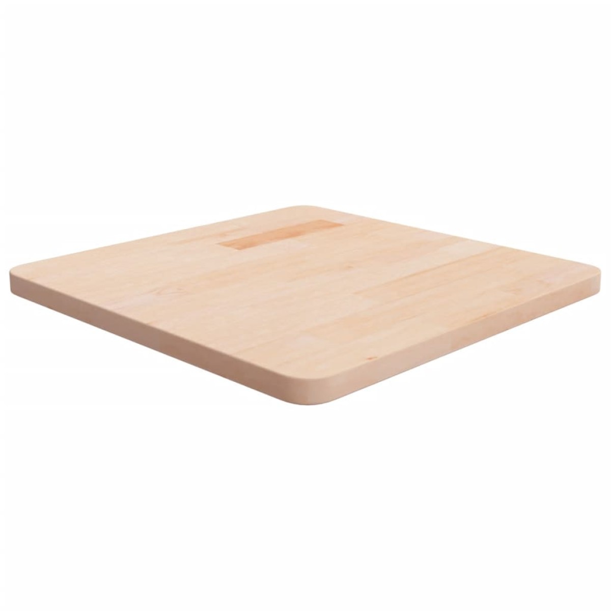 vidaXL Επιφάνεια Τραπεζιού Τετράγωνη 50x50x2,5 εκ. Μασίφ Ξύλο Δρυς