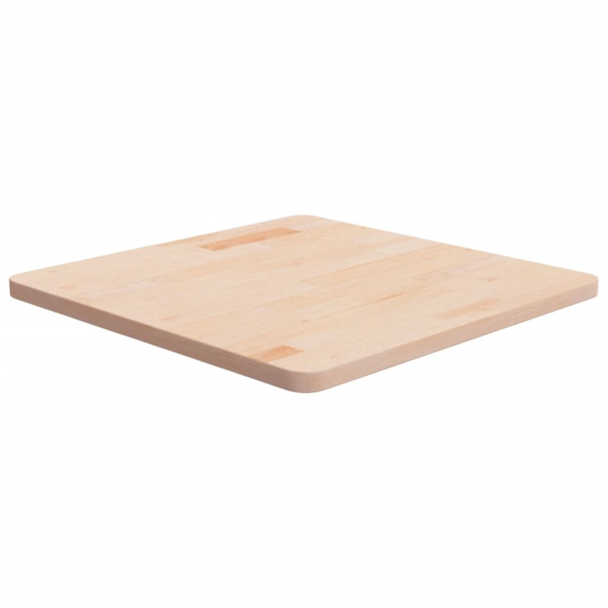 vidaXL Επιφάνεια Τραπεζιού Τετράγωνη 60x60x2,5 εκ. Μασίφ Ξύλο Δρυς